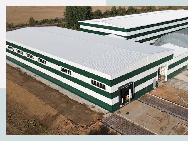 Строительство овощехранилищ в Баксане