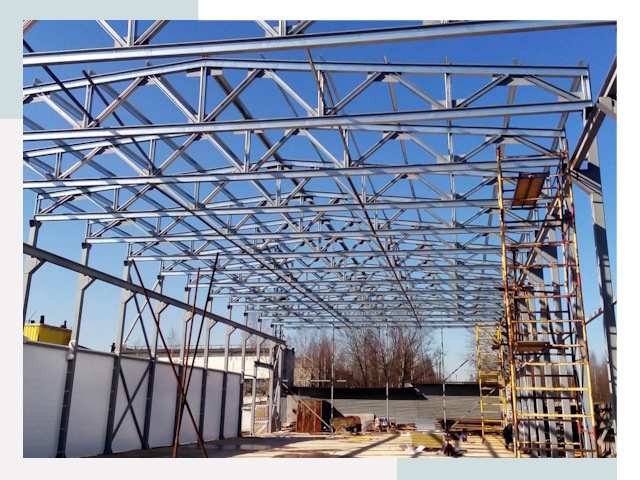 Строительство цехов в Баксан от 606 руб. под ключ