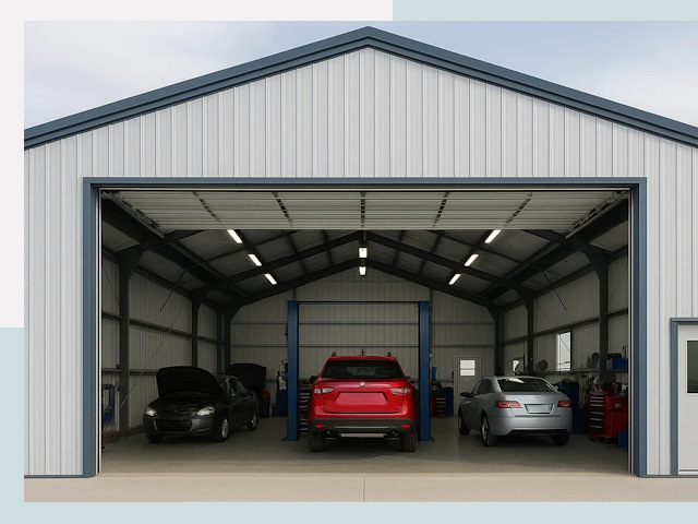 Ангары из сэндвич панелей от 606 руб. в Баксан