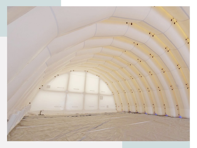 Пневмокаркасные ангары в Баксане