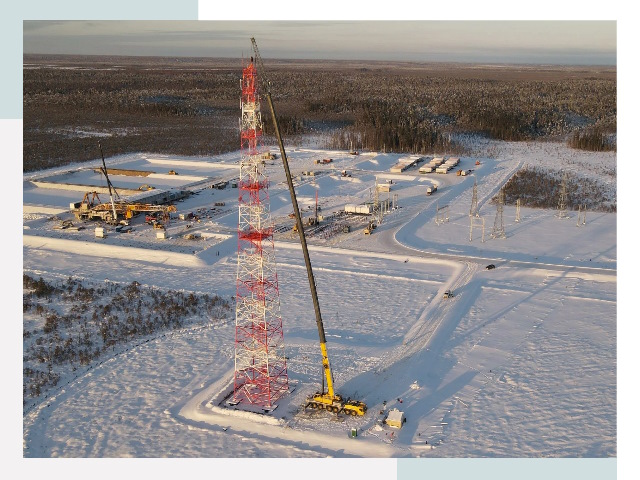 Мачты связи в Баксане