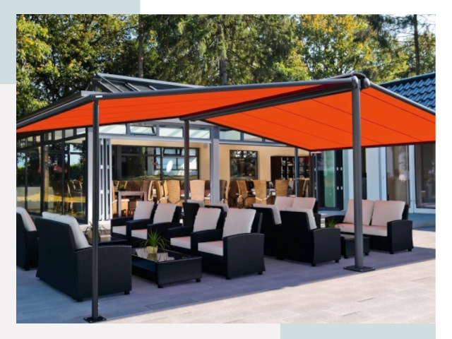 Навесы для кафе и ресторанов в Баксане