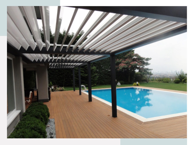 Перголы в Баксане