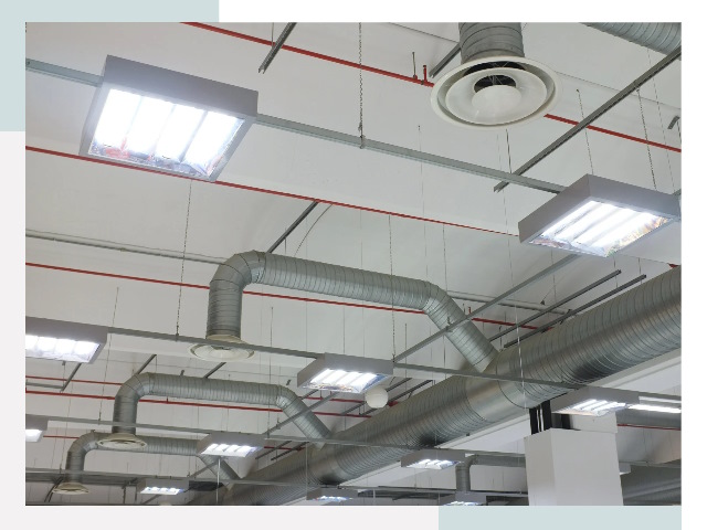 Вентиляция ангаров в Баксане