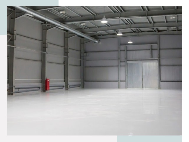 Полы для ангаров в Баксане