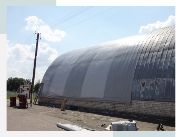 Ремонт ангаров в Баксане